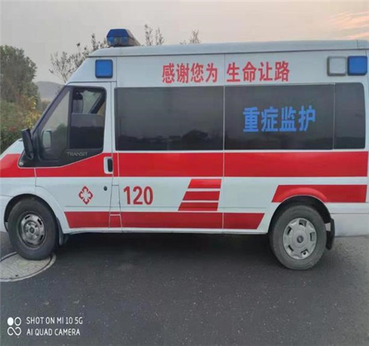 普格救护车出租服务案例3